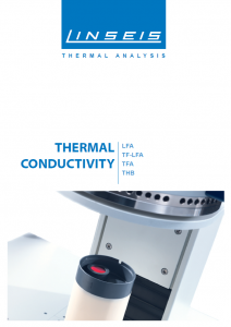 Linseis Produktbroschüre Thermal Conductivity